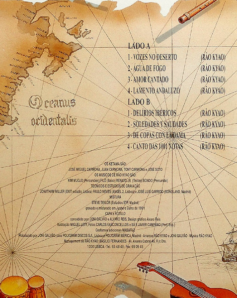 Rão Kyao Com Ketama - Delírios Ibericos | Vertigo (510 402-1) - 3