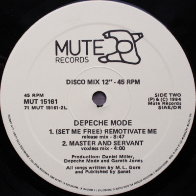 Depeche Mode - Master And Servant (Slavery Whip Mix) | Mute (MUT 15161) - 4 Depeche Mode - Master And Servant (Slavery Whip Mix) | Mute (MUT 15161) - 4