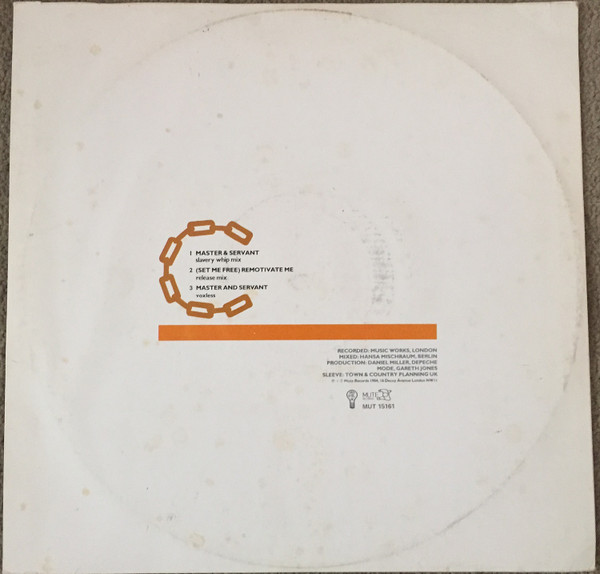 Depeche Mode - Master And Servant (Slavery Whip Mix) | Mute (MUT 15161) - 2 Depeche Mode - Master And Servant (Slavery Whip Mix) | Mute (MUT 15161) - 2