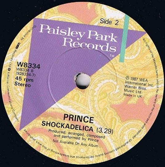 Prince - If I Was Your Girlfriend | Paisley Park (W8334) - 4