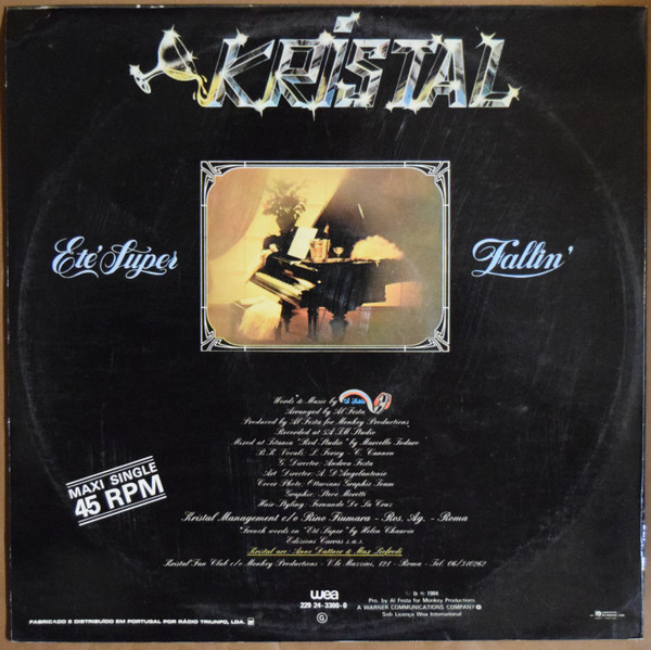 Kristal - Eté Super / Fallin' | Monkey Productions (229 24-3300-0) - 2