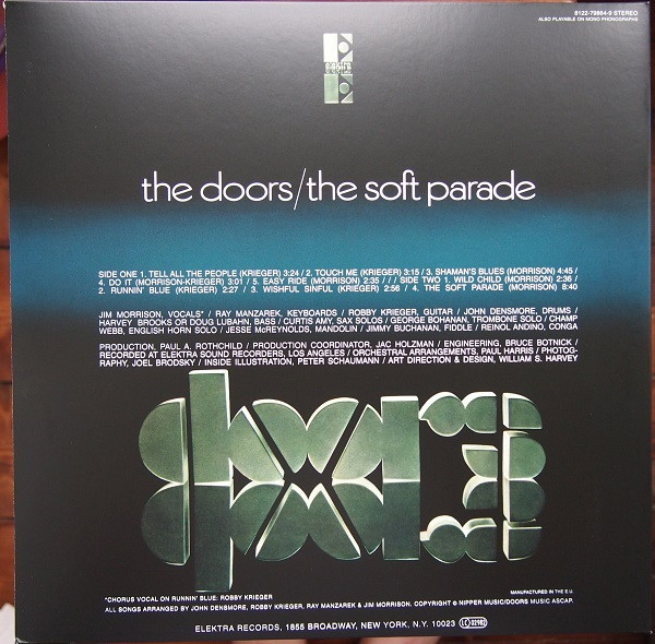 The Doors - The Soft Parade | Elektra (8122-79864-9) - 2 The Doors - The Soft Parade | Elektra (8122-79864-9) - 2