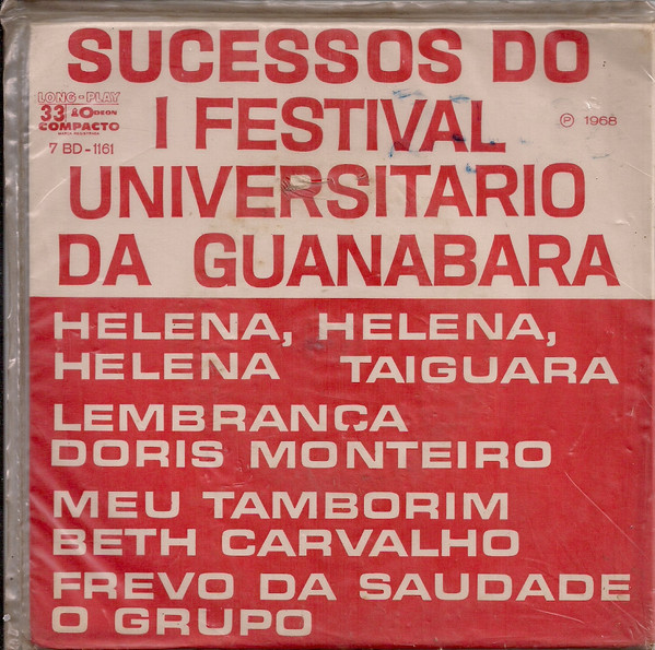 Various - Sucessos Do I Festival Universitario Da Guanabara | Odeon (7BD-1161)