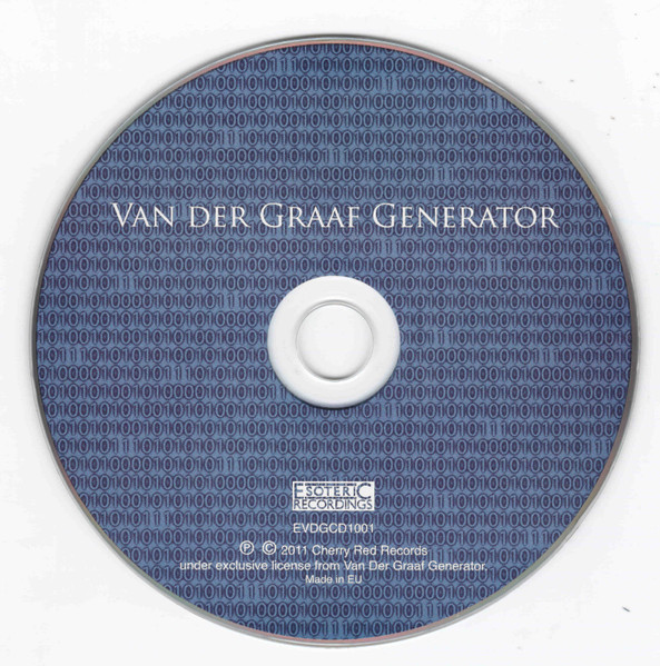 Van Der Graaf Generator - A Grounding In Numbers | Esoteric Recordings (EVDGCD1001) - 3