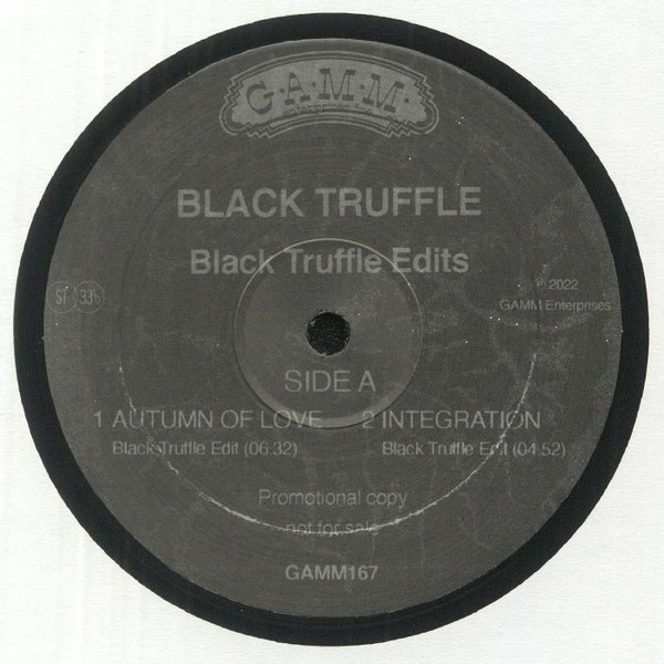 Black Truffle - Black Truffle Edits | G.A.M.M. (GAMM167)