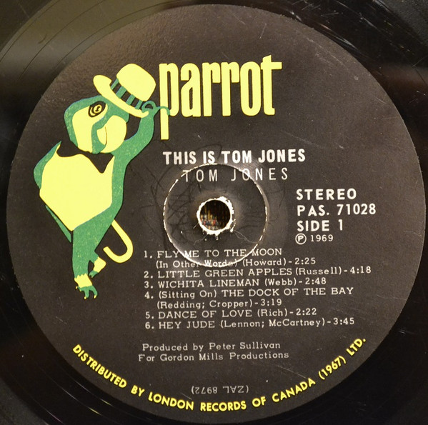 Tom Jones - This Is Tom Jones | Parrot (PAS 71028) - 3 Tom Jones - This Is Tom Jones | Parrot (PAS 71028) - 3