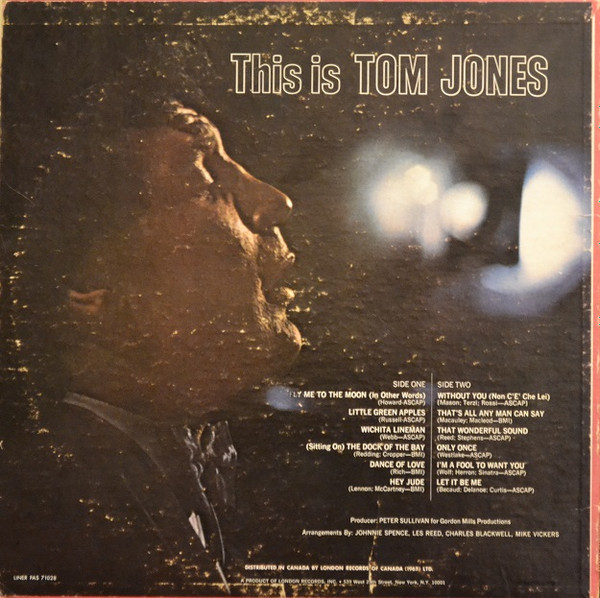 Tom Jones - This Is Tom Jones | Parrot (PAS 71028) - 2 Tom Jones - This Is Tom Jones | Parrot (PAS 71028) - 2