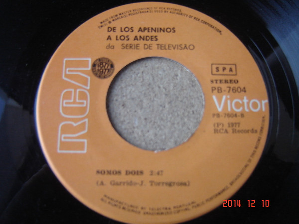 Alfredo Garrido  -  José Torregrosa - Da Série De Televisão Marco - Dos Apeninos Aos Andes | RCA Victor (PB - 7604) - 3