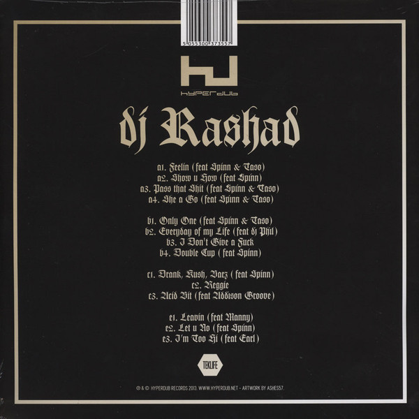 DJ Rashad - Double Cup | Hyperdub (HDBLP020) - 2
