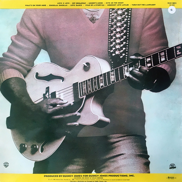 George Benson - Give Me The Night | Warner Bros. Records (WAR 56823) - 2