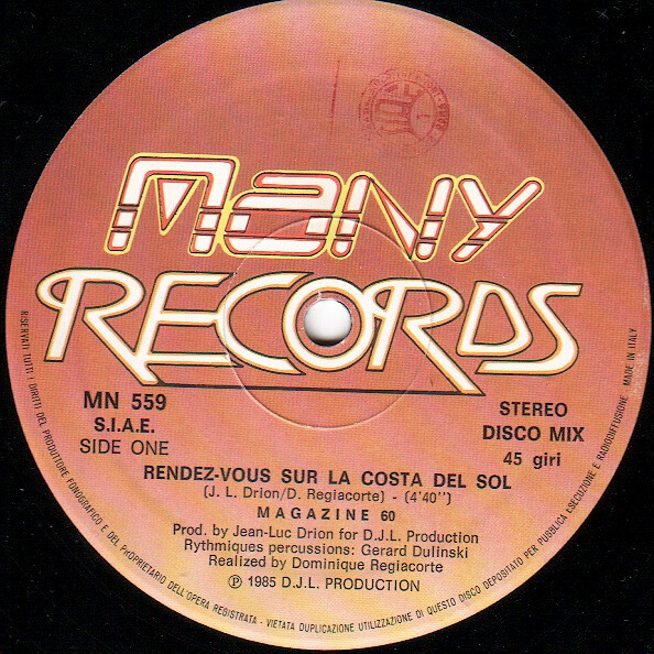 Magazine 60 - Rendez-Vous Sur La Costa Del Sol | Many Records (MN 559) - 3