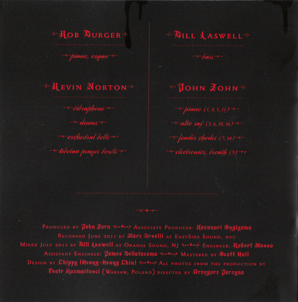 John Zorn - Nosferatu CD | Tzadik (TZ 7397) - 4