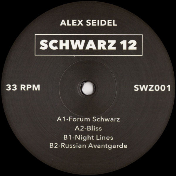 Alex Seidel - SWZ001 | Schwarz 12 (SWZ001)