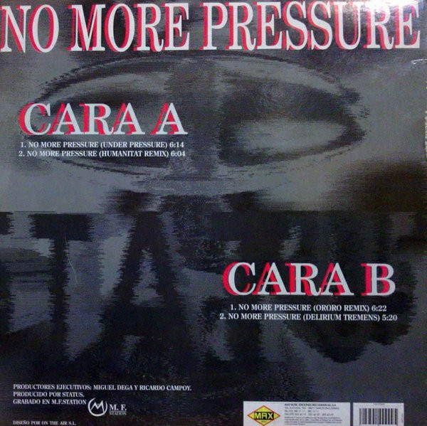 Status - No More Pressure | Max Music (NM999MX) - 2