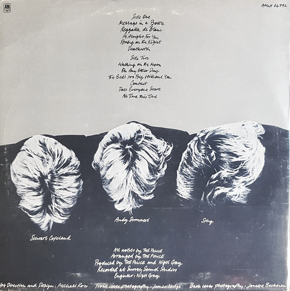 The Police - Reggatta De Blanc | A&M Records (AMLH 64792) - 2