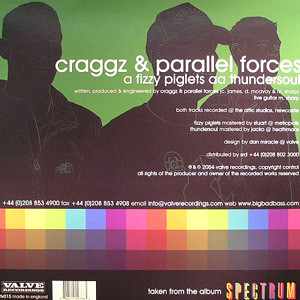 Craggz & Parallel Forces - Fizzy Piglets / Thundersoul | Valve Recordings (VLV015) - 2