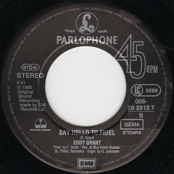 Eddy Grant - Gimme Hope Jo'Anna | Parlophone (006-20 2512 7) - 4