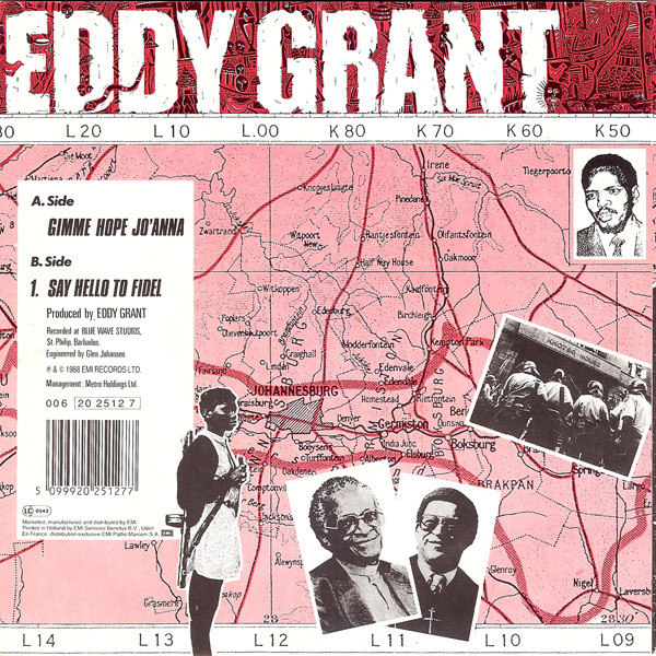 Eddy Grant - Gimme Hope Jo'Anna | Parlophone (006-20 2512 7) - 2