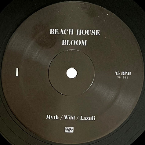 Beach House - Bloom | Sub Pop (SP 965) - 3 Beach House - Bloom | Sub Pop (SP 965) - 3