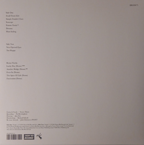 Tracey Thorn - A Distant Shore | Cherry Red (BRED875) - 2
