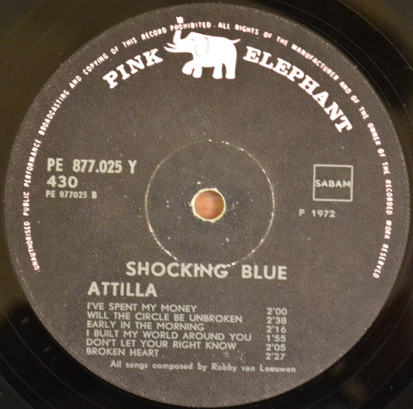 Shocking Blue - Atilla | Pink Elephant (PE 877.025-G) - 4 Shocking Blue - Atilla | Pink Elephant (PE 877.025-G) - 4