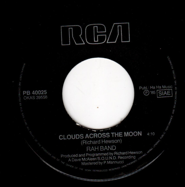 Rah Band - Clouds Across The Moon | RCA (PB 40025) - 3