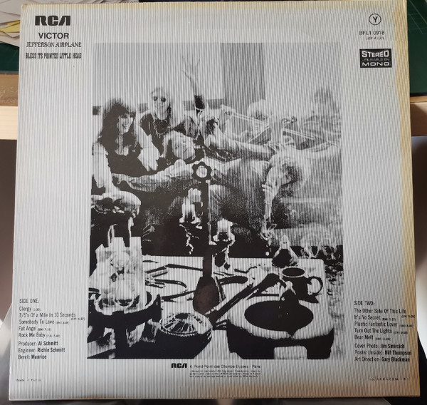 Jefferson Airplane - Bless Its Pointed Little Head | RCA Victor (BFL1 0918)