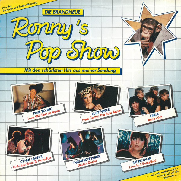 Various - Die Brandneue Ronny's Pop Show (Mit Den Schärfsten Hits Aus Meiner Sendung) | CBS (CBS 24029) - main