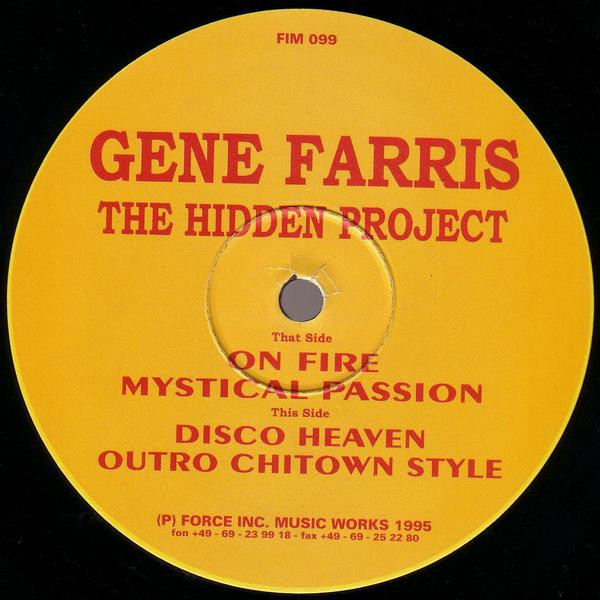 Gene Farris - The Hidden Project | Force Inc. Music Works (FIM 099) - main Gene Farris - The Hidden Project | Force Inc. Music Works (FIM 099) - main