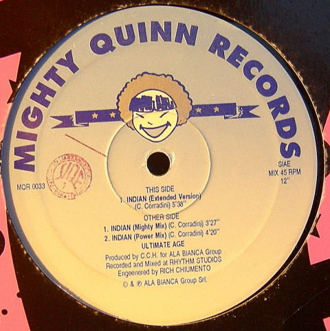 Ultimate Age - Indian | Mighty Quinn Records (MQR 0033)