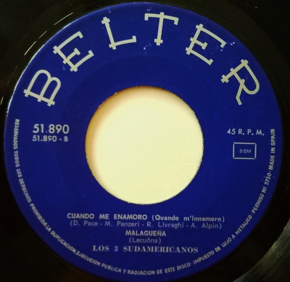 Los 3 Sudamericanos - La Balada De Bonnie Y Clyde | Belter (51.890) - 4