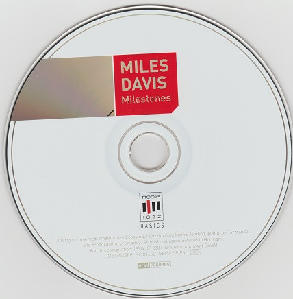 Miles Davis - Milestones | Edel Records (0181402ERE) - 3