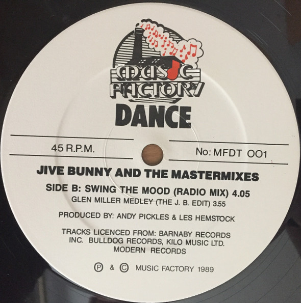 Jive Bunny And The Mastermixers - Swing The Mood | Music Factory (MFDT 001) - 2