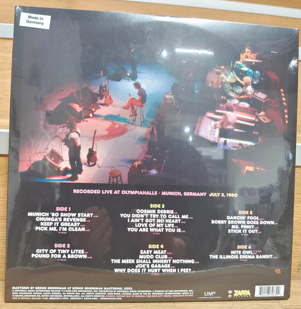 Frank Zappa - Zappa '80 Munich | Zappa Records (ZR20042-2) - 2