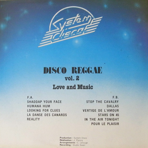 Love And Music - Disco Reggae - Vol.2 | System Disco (SD 580) - 2
