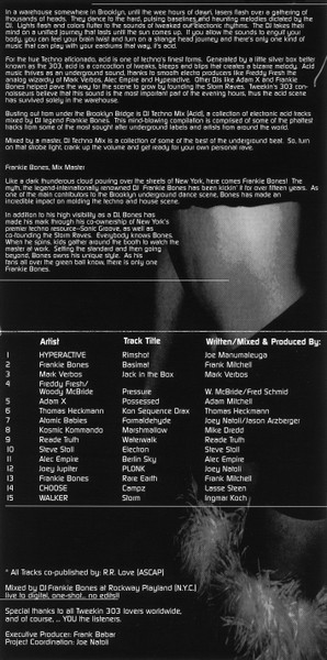 Frankie Bones - D.J. Techno Mix Vol. 1 | Beast (5308-2) - 4