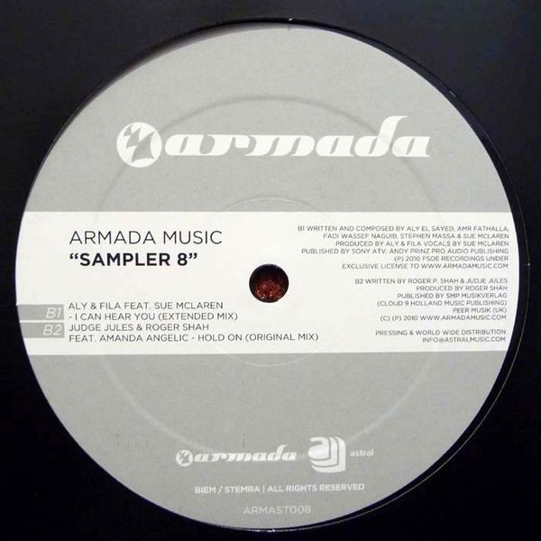 Various - Armada Music Sampler 8 | Armada (ARMAST008) - 2