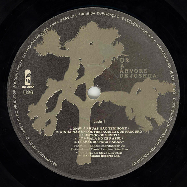 U2 - A Árvore De Joshua | Island Records (U26) - 3