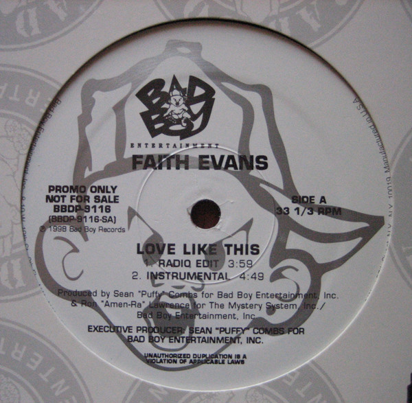 Faith Evans - Love Like This | Bad Boy Entertainment (BBDP-9116) - main Faith Evans - Love Like This | Bad Boy Entertainment (BBDP-9116) - main