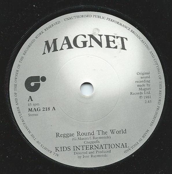 Kids International - Reggae Round The World | Magnet (MAG 218) - 2