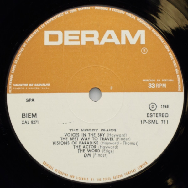 The Moody Blues - In Search Of The Lost Chord | Deram (1PSML 711) - 4