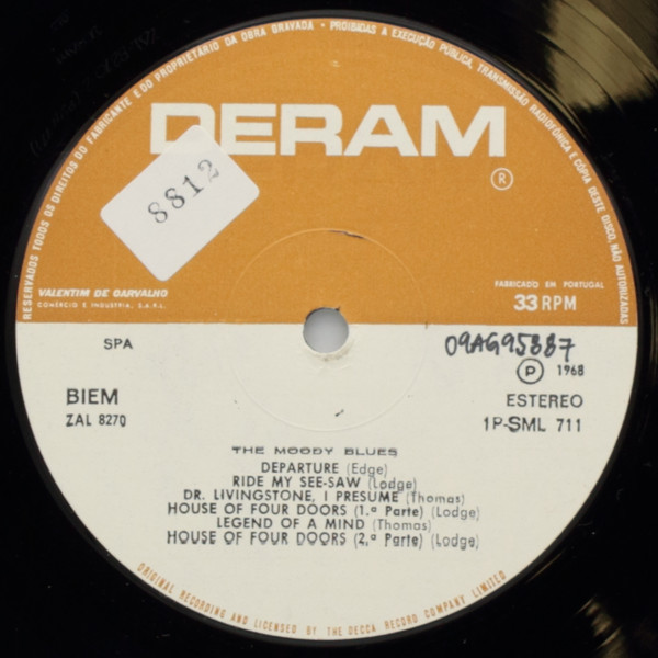 The Moody Blues - In Search Of The Lost Chord | Deram (1PSML 711) - 3