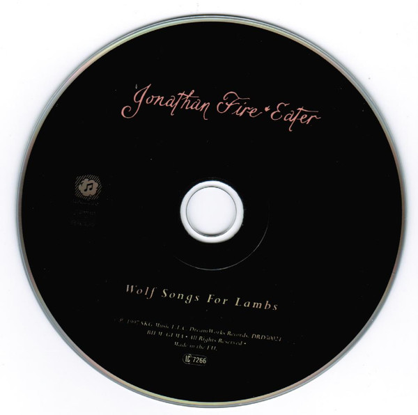 Jonathan Fire*Eater - Wolf Songs For Lambs | DreamWorks Records (DRD 50024) - 3