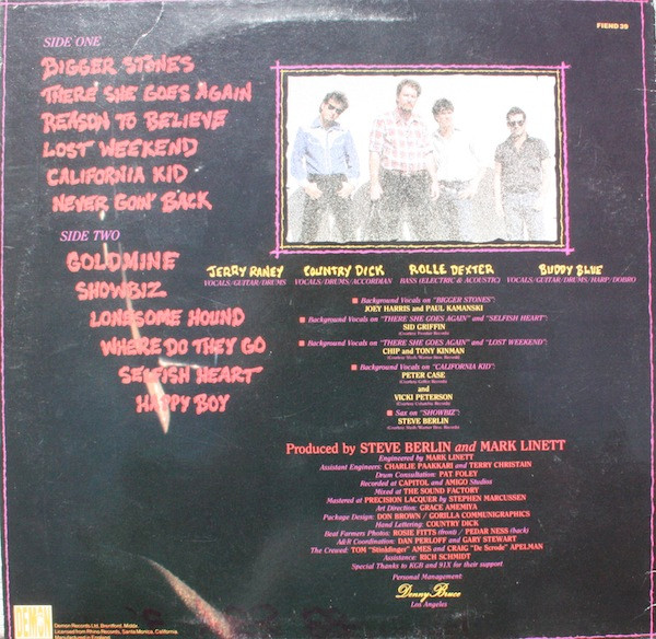 The Beat Farmers - Tales Of The New West | Demon Records (FIEND 39) - 2 The Beat Farmers - Tales Of The New West | Demon Records (FIEND 39) - 2