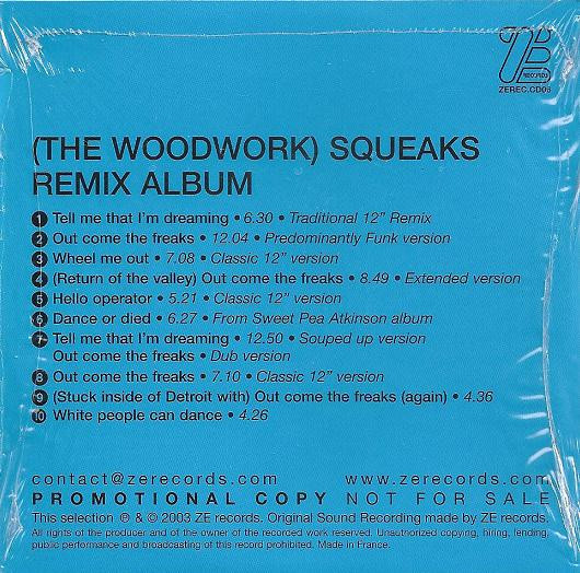 Was (Not Was) - (The Woodwork) Squeaks | ZE Records (ZEREC.CD06) - 2
