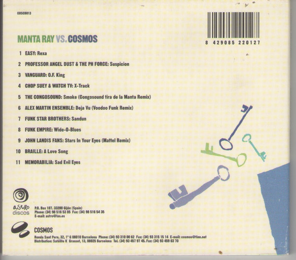 Various - Manta Ray Vs. Cosmos - Pequeñas Puertas Que Se Abren Y Pequeñas Puertas Que Se Cierran | Cosmos Records (COSCD013) - 2