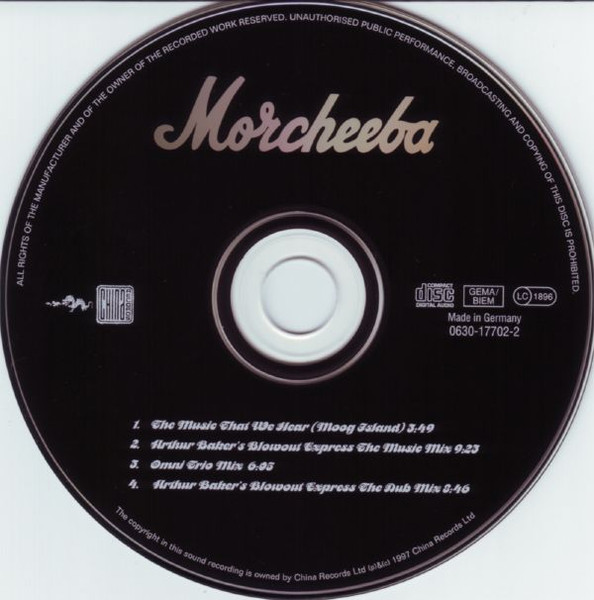 Morcheeba - The Music That We Hear (Moog Island) | China Records (0630-17702-2) - 4