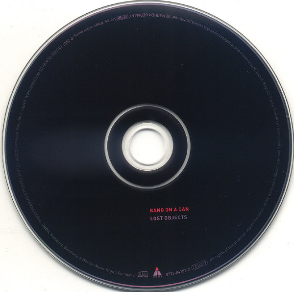 Bang On A Can , Concerto Köln , Rias-Kammerchor , DJ Spooky - Lost Objects | Teldec New Line (8573-84107-2) - 2 Bang On A Can , Concerto Köln , Rias-Kammerchor , DJ Spooky - Lost Objects | Teldec New Line (8573-84107-2) - 2