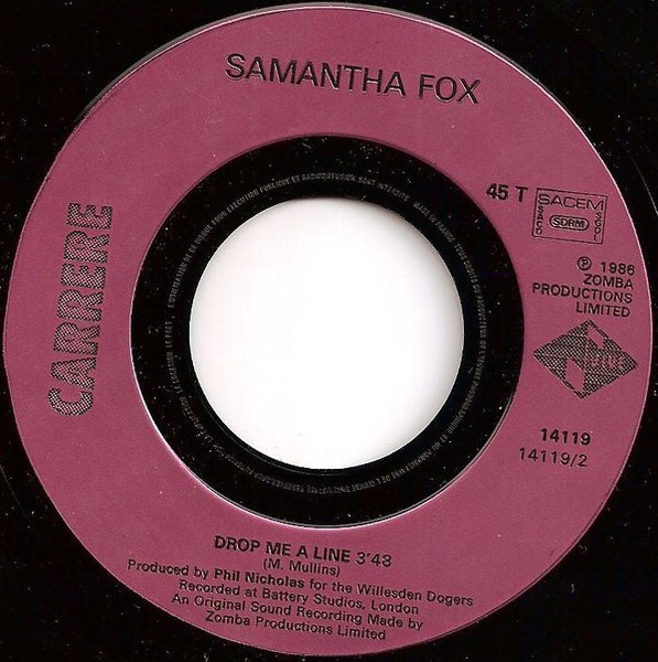Samantha Fox - Do Ya Do Ya (Wanna Please Me) | Carrere (14.119) - 4