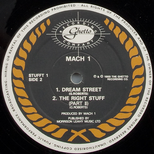 Mach 1 - The Right Stuff | Ghetto Recording Company (STUFFT 1) - 4